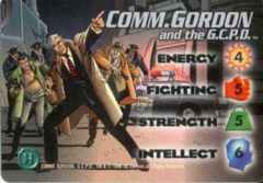 Comm. Gordon & G.C.P.D.  4-Grid Character Card